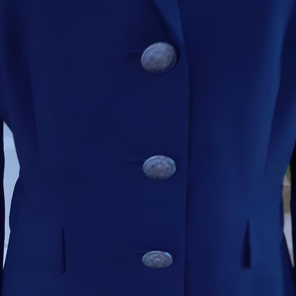 Ann Taylor, LOFT, Nvy Wool Blend 3 Button Blazer Size 6 - Picture 11 of 11